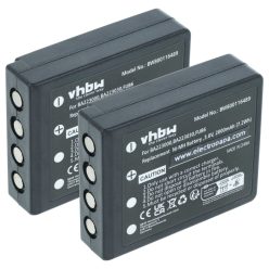   VHBW Fernbedienungsakku HBC FBFUB09N, BA223031, BA223001, BA223000, BA223030 - 2000 mAh 3,6 V NiMH