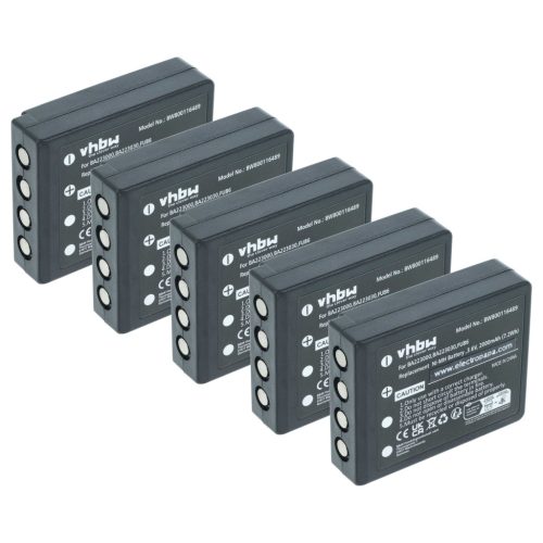 VHBW Fernbedienungsakku HBC FBFUB09N, BA223031, BA223001, BA223000, BA223030 - 2000 mAh 3,6 V NiMH