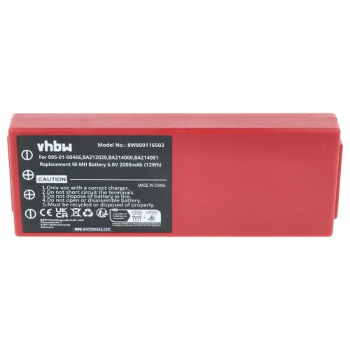 VHBW Remote Control Battery 005-01-00466, BA210 - 2000 mAh 6 V NiMH