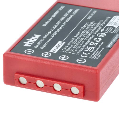 VHBW Remote Control Battery 005-01-00466, BA210 - 2000 mAh 6 V NiMH