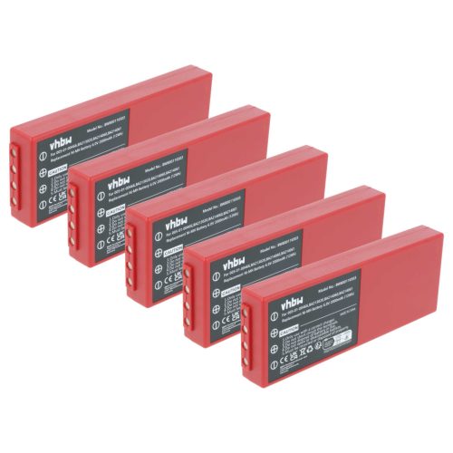 VHBW Távirányító Akkumulátor 005-01-00466, BA210 - 2000 mAh 6 V NiMH