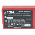 VHBW Távirányító Akkumulátor 005-01-00466, BA210 - 2000 mAh 6 V NiMH