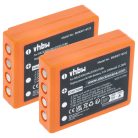 VHBW Távirányító Akkumulátor BA223000, BA223030, BA223001 - 2000 mAh 3,6 V NiMH