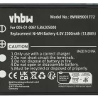 VHBW Remote Control Battery 005-01-00615, BA205000, BA205030 - 2300 mAh 6 V NiMH