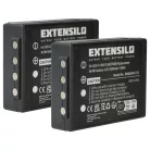 VHBW Remote Control Battery 005-01-00615, BA205000, BA205030 - 2500 mAh 6 V NiMH