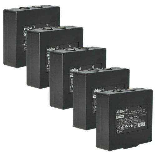 VHBW Remote Control Battery KH68300990, EX2-22 - 2000 mAh 3.6 V NiMH