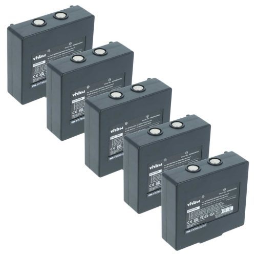 VHBW Remote Control Battery KH68300990, EX2-22 - 2500 mAh 3.6 V NiMH