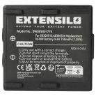 VHBW Remote Control Battery 68300510, 68300520, 68300525 - 750 mAh 9.6 V NiMH