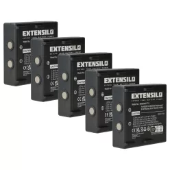   VHBW Remote Control Battery 68300510, 68300520, 68300525 - 750 mAh 9.6 V NiMH