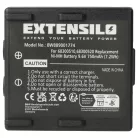 VHBW Remote Control Battery 68300510, 68300520, 68300525 - 750 mAh 9.6 V NiMH