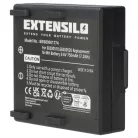 VHBW Remote Control Battery 68300510, 68300520, 68300525 - 750 mAh 9.6 V NiMH