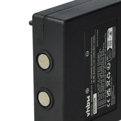 VHBW Távirányító Akkumulátor KH68300990, EX2-22 - 2200 mAh 3,6 V NiMH