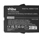 VHBW Remote Control Battery Danfoss 2303692, BT06K - 600 mAh 4.8 V NiMH