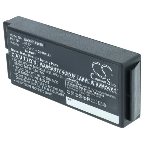 VHBW Remote Control Battery 2303696, BT12 - 2000 mAh 7.2 V NiMH