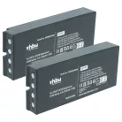 VHBW Remote Control Battery 2305271, BT24IK - 2500 mAh 4.8 V NiMH