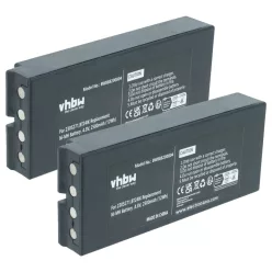   VHBW Remote Control Battery 2305271, BT24IK - 2500 mAh 4.8 V NiMH