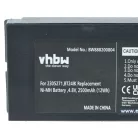 VHBW Remote Control Battery 2305271, BT24IK - 2500 mAh 4.8 V NiMH