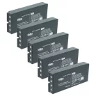 VHBW Távirányító Akkumulátor Danfoss 2305271, BT24IK - 2500 mAh 4,8 V NiMH