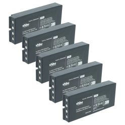   VHBW Távirányító Akkumulátor Danfoss 2305271, BT24IK - 2500 mAh 4,8 V NiMH