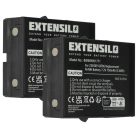 VHBW Remote Control Battery Danfoss 2303691, BT06 - 750 mAh 7.2 V NiMH