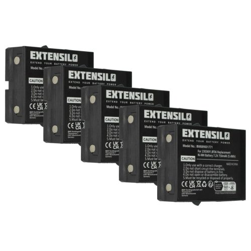 VHBW Remote Control Battery Danfoss 2303691, BT06 - 750 mAh 7.2 V NiMH