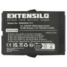 VHBW Remote Control Battery Danfoss 2303691, BT06 - 750 mAh 7.2 V NiMH