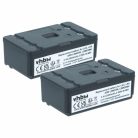 VHBW Fernbedienung Akku ARB-LBM02M, LBM02MH - 2000 mAh 2,4 V NiMH