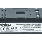 VHBW Fernbedienung Akku ARB-LBM02M, LBM02MH - 2000 mAh 2,4 V NiMH