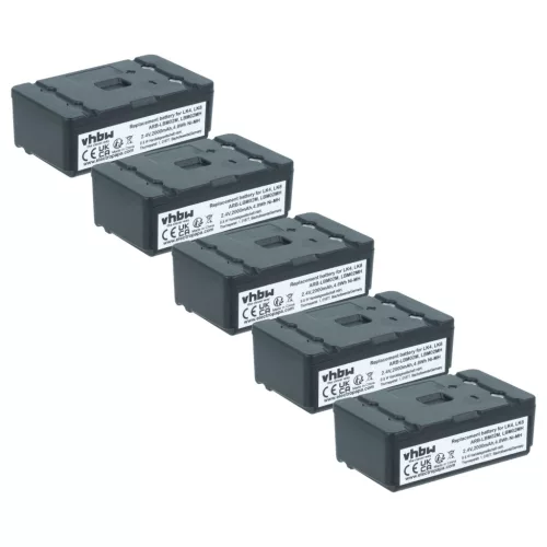 VHBW Remote Control Battery ARB-LBM02M, LBM02MH - 2000 mAh 2.4 V NiMH