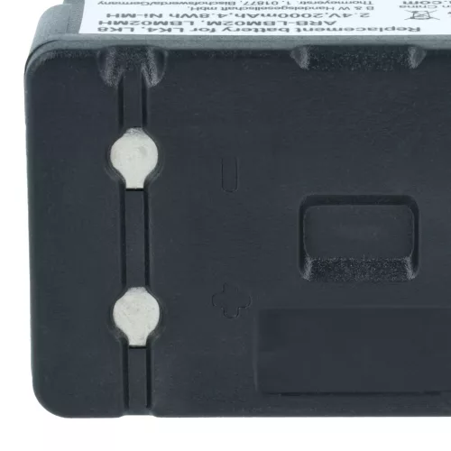 VHBW Remote Control Battery ARB-LBM02M, LBM02MH - 2000 mAh 2.4 V NiMH