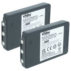   VHBW Remote Control Battery MHM03, LPM01LI, LPM01 - 2000 mAh 3.7 V Li-polymer