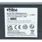 VHBW Remote Control Battery MHM03, LPM01LI, LPM01 - 2000 mAh 3.7 V Li-polymer