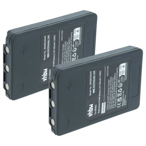 VHBW Remote Control Battery MHM03, LPM01LI, LPM01 - 500 mAh 3.6 V NiMH