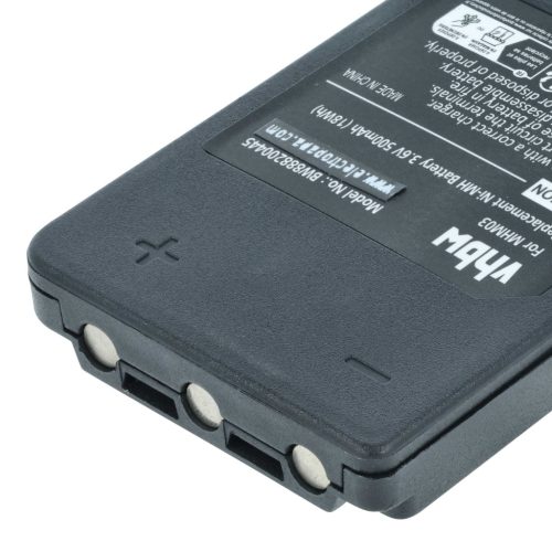 VHBW Remote Control Battery MHM03, LPM01LI, LPM01 - 500 mAh 3.6 V NiMH