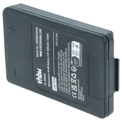 VHBW Remote Control Battery MHM03, LPM01LI, LPM01 - 500 mAh 3.6 V NiMH