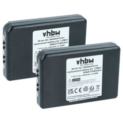   VHBW Remote Control Battery R0BATT00E08A0, LPM02 - 1400 mAh 7.4 V Li-Ion