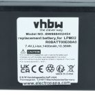 VHBW Remote Control Battery R0BATT00E08A0, LPM02 - 1400 mAh 7.4 V Li-Ion
