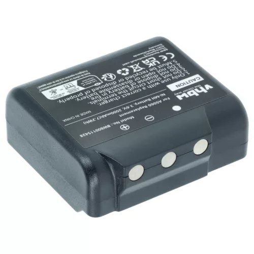 VHBW Remote Control Battery AS060, AS083 - 2000 mAh 3.6 V NiMH