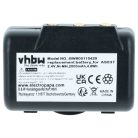 VHBW Távirányító Akkumulátor WBH04.965, AS037 - 2000 mAh 2,4 V NiMH