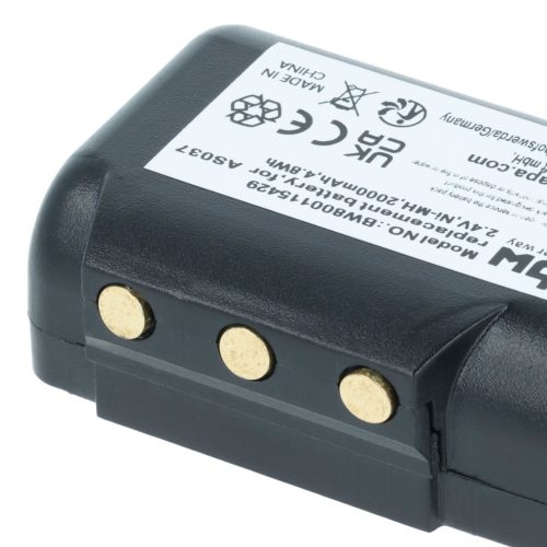 VHBW Távirányító Akkumulátor WBH04.965, AS037 - 2000 mAh 2,4 V NiMH