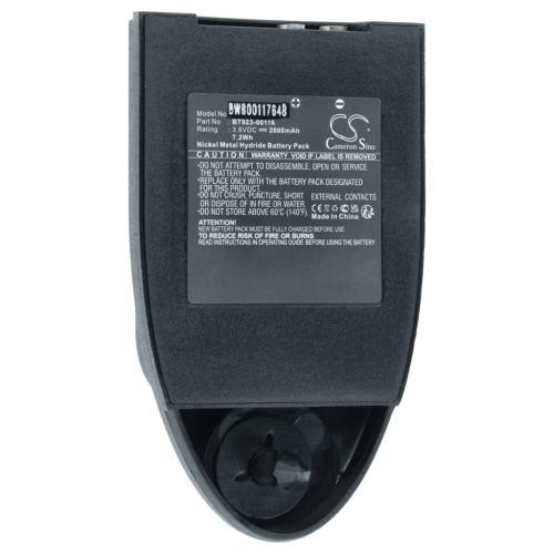 VHBW Távirányító Akkumulátor BAT-0000327 - 2000 mAh 3,6 V NiMH