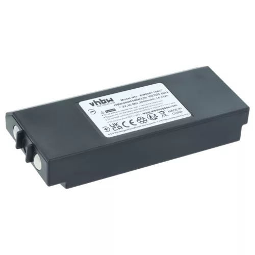 VHBW Radio Battery Hiab Olsberg, XS Drive - 2000 mAh 7.2 V NiMH