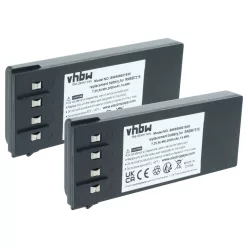   VHBW Battery Hiab 2.250.1000, 2.250.2010 - 2000 mAh 7.2 V NiMH