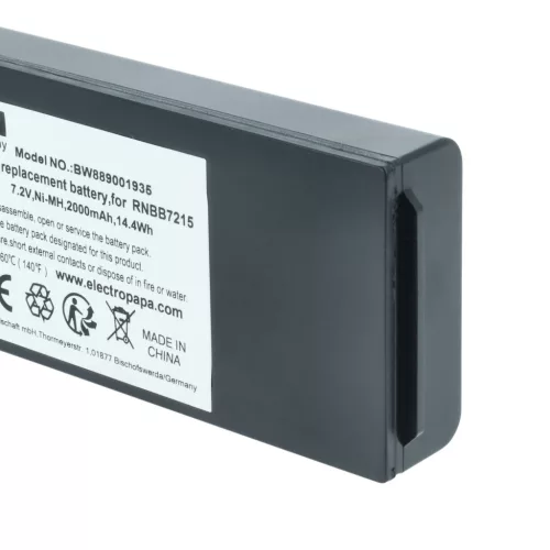 VHBW Battery Hiab 2.250.1000, 2.250.2010 - 2000 mAh 7.2 V NiMH