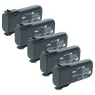 VHBW Távirányító Akkumulátor Elca 0401BA000109, 0401BA000113, PINC-GEH, 04.142 - 1200 mAh 7,2 V NiMH