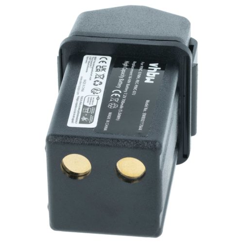 VHBW Távirányító Akkumulátor Elca REC-PINC-07J, PINC 07MH, PINC-07MH - 700 mAh 7,2 V NiMH