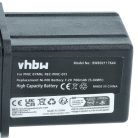 VHBW Távirányító Akkumulátor Elca REC-PINC-07J, PINC 07MH, PINC-07MH - 700 mAh 7,2 V NiMH