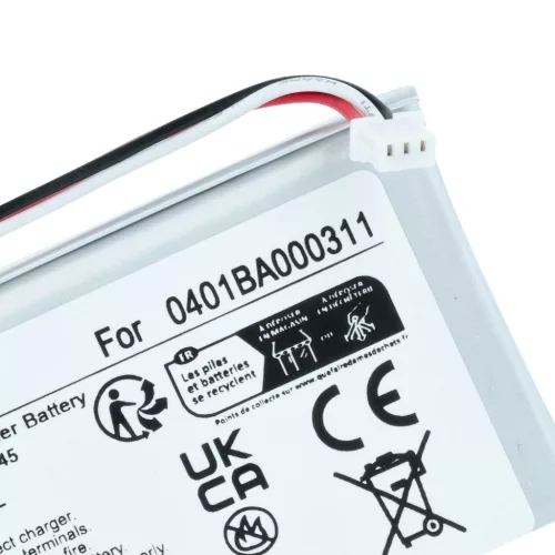 VHBW Remote Control Battery Elca 0401BA000311 - 1250 mAh 3.7 V Li-polymer