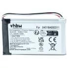 VHBW Remote Control Battery Elca 0401BA000311 - 1250 mAh 3.7 V Li-polymer