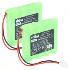 VHBW Remote Control Battery M241054 - 2000 mAh 4.8 V NiMH